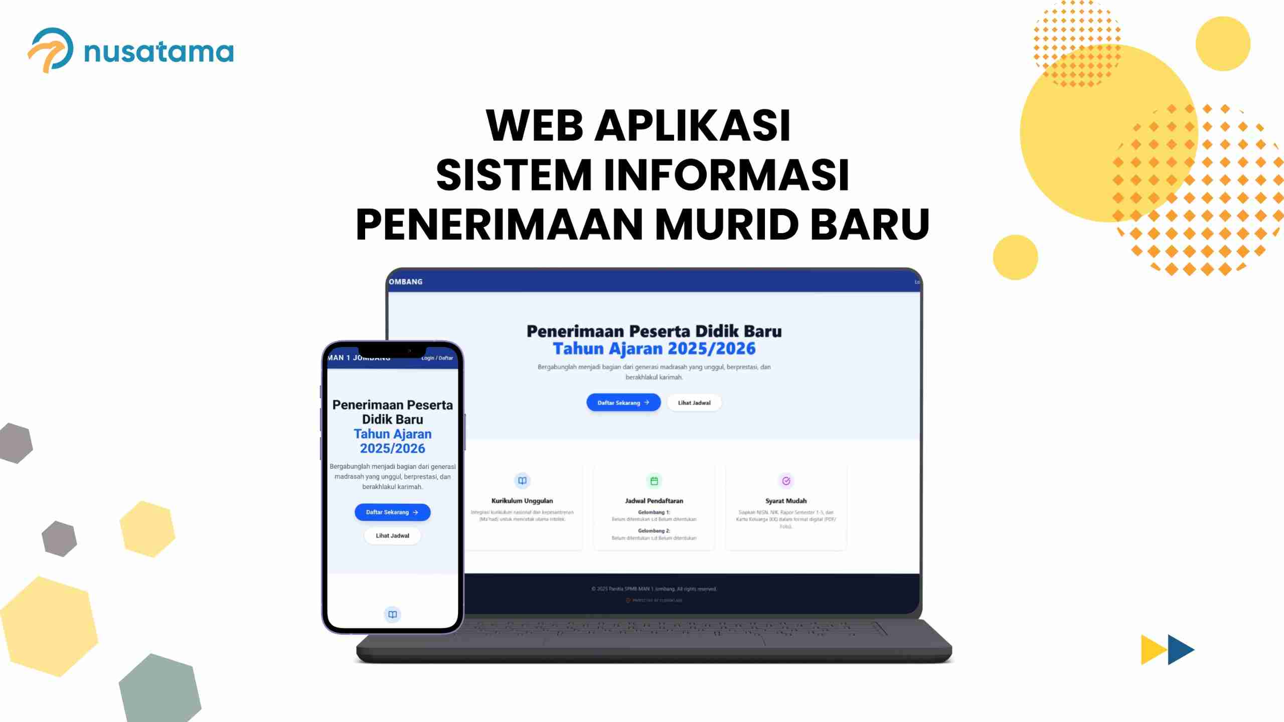 Web Aplikasi Sistem Informasi Penerimaan Murid Baru